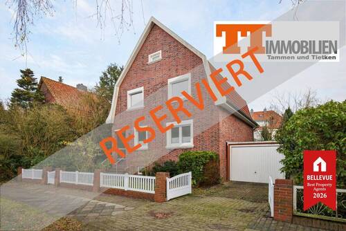 Außenansicht - TT bietet an: Wohnen mit Stil und Substanz - Saniertes Klinkerhaus im bevorzugten Villenviertel!