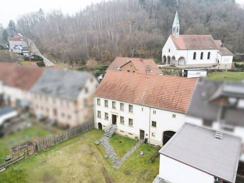 Außenansicht Oben - 6 Zimmer Einfamilienhaus in Marpingen
