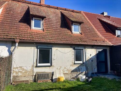 Rückansicht - 4 Zimmer Reihenmittelhaus zum Kaufen in Gerbstedt