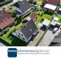 Einfamilienhaus mit Garten und massivem Nebengebäude - Lilienthal Falkenberg