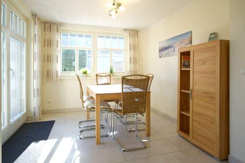 Essbereich in der Veranda - 