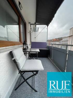 Balkon mit Fernblick - 