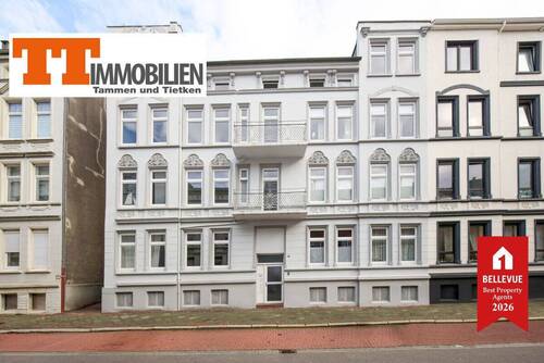 Außenansicht - Stilvolle Gründerzeitwohnung in ruhiger und zentraler Lage von Heppens!