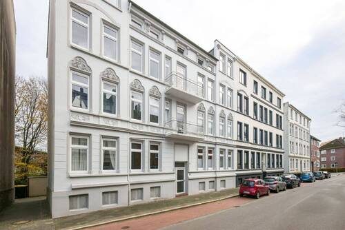Außenansicht - 4 Zimmer Etagenwohnung in Wilhelmshaven