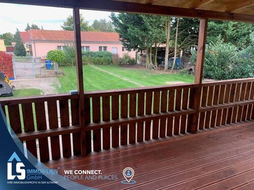 Terrasse/ Grundstück - 3 Zimmer Etagenwohnung in Bölsdorf