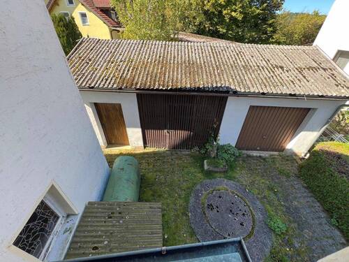 Draufsicht Nebengebäude Garage - 