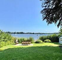 4-Zimmer-Wohnung mit Seeblick, Balkon und privatem Bootssteg - Berlin Hessenwinkel