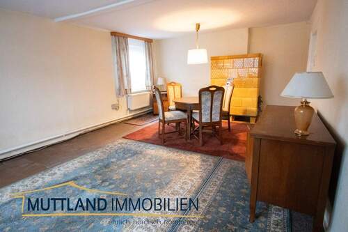 Wohnzimmer - 6 Zimmer Doppelhaushälfte in Bergen auf Rügen