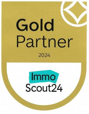 Gold Partner 2024 bei Immobilienscout 24 - 