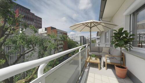 Balkon - 2 Zimmer Etagenwohnung zum Kaufen in Berlin