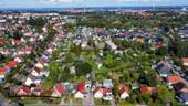 Luftbild - Doppelhaushälfte mit 77,00 m&sup2; in Stralsund zum Kaufen