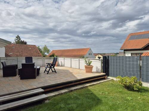 Terrasse über Garage - 