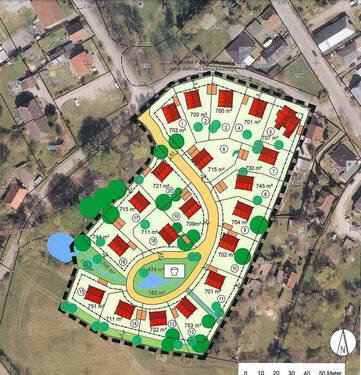 Plan_An der Kirche - Gelegenheit! Grundstück für bis zu 20 potentiellen Baugrundstücken!