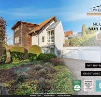 WOHNEN MIT WEITBLICK: Attraktives Architektenhaus für zwei Familien in schöner Höhenlage - Marxzell Schielberg