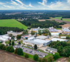 Vogelperspektive - Große Produktion und Lagerhallen mit Büro in Zossen ab 1000m² anmietbar