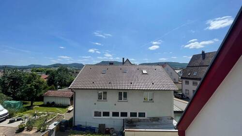 Ausblick vom Balkon - 