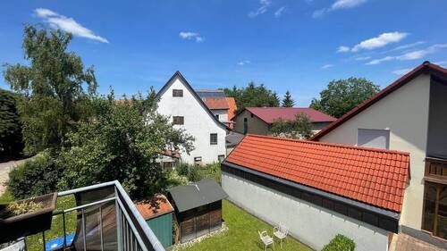 Ausblick vom Balkon - 