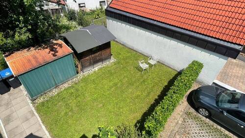 Blick vom Balkon - 