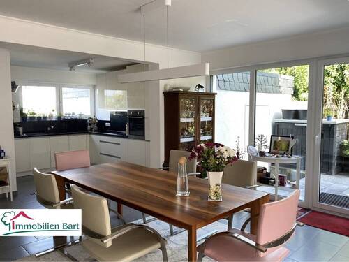 Esszimmer mit Küche - 4 Zimmer Einfamilienhaus in Perl / Besch