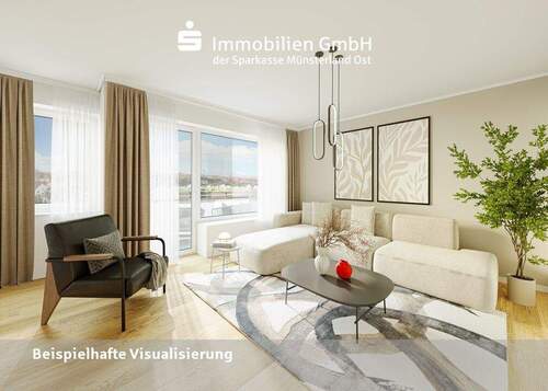 Wohn- und Schlafbereich - 