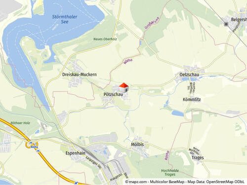 Geolyzer Kartenausschnitt - 