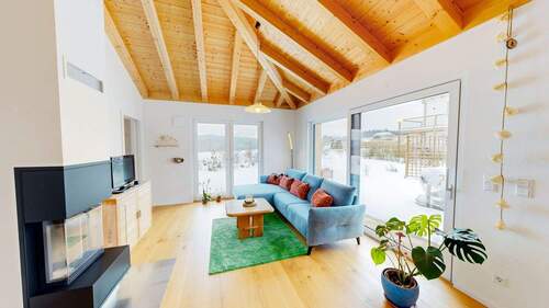 Wohnbereich - Bungalow mit 139,00 m&sup2; in Breitenbrunn zum Kaufen