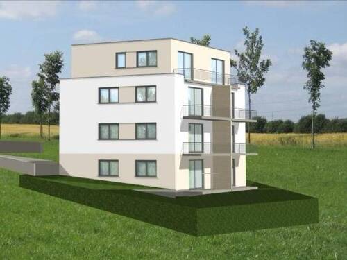 Ansicht West - 2 Zimmer Etagenwohnung in Gelnhausen