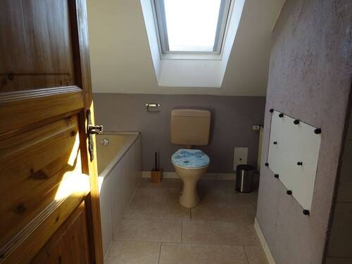 Bad im Dachgeschoss - 
