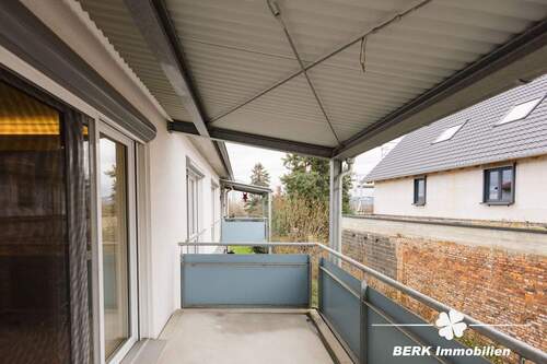 Balkon - 3 Zimmer Etagenwohnung in Stockstadt am Main