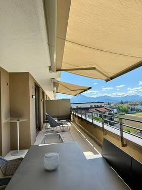 Terrasse - Terrassenwohnung mit 124,50 m&sup2; in Freilassing zum Kaufen