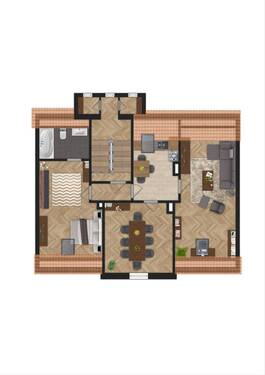 Wohnung Nr. 3 im Dachgeschoss - 