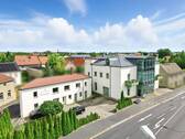 Straßenansicht - 2 Zimmer Mehrfamilienhaus, Wohnhaus in Großenhain
