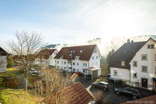 Ausblick vom Balkon EG - 