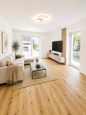 Wohnzimmer - 2 Zimmer Etagenwohnung zum Kaufen in Trier