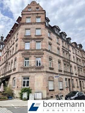 Hausansicht - Nähe Rosenaupark, Pegnitzgrund + Altstadt! Helle 4-Zi.-Altbauwohnung!