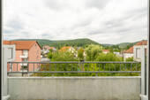 Weitblick Balkon Wohnzimmer - 