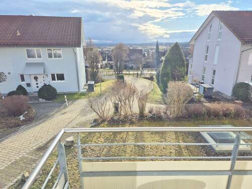 Blick vom Balkon - 