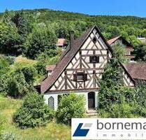 Für Liebhaber! Renov.-bed. Bauernhaus (Denkmalschutz) mit Scheune! - Happurg Förrenbach