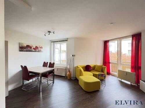 Wohn-/ Essbereich - Elvira - Bogenhausen, möblierte 2-Zimmer-Wohnung am Denninger Anger