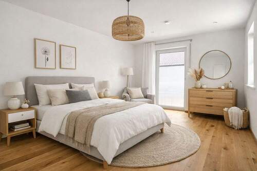 Schlafzimmer - 5 Zimmer Doppelhaushälfte zum Kaufen in Maxhütte-Haidhof