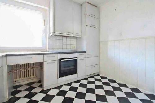 Küche - Etagenwohnung mit 91,00 m&sup2; in Frankfurt am Main zum Kaufen