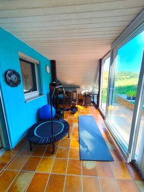 Verglaster Balkon - 