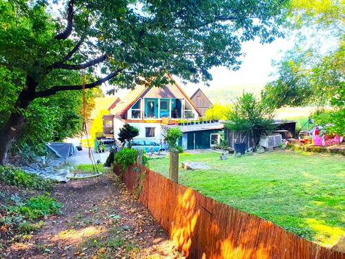 Ansicht Gartenseite - 5 Zimmer Einfamilienhaus zum Kaufen in Bindlach / Zettlitz