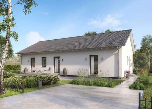 Hausansicht - 4 Zimmer Bungalow in Schönberg