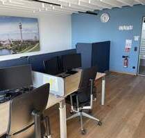 Lichtdurchflutetes möbliertes Bürozimmer mit zwei Dachterrassen - All-in-Miete - München Laim