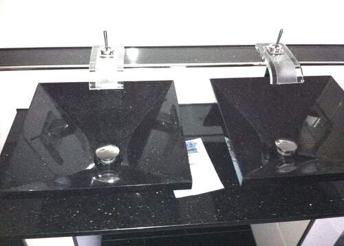 Granit Trapezwaschbecken - 