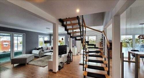 Blick in den Wohnbereich im EG - 