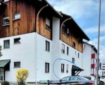 19 Hausansicht Wohnung 8 Bild 1 Markiert.jpeg - 3 Zimmer Terrassenwohnung zum Kaufen in Aschaffenburg