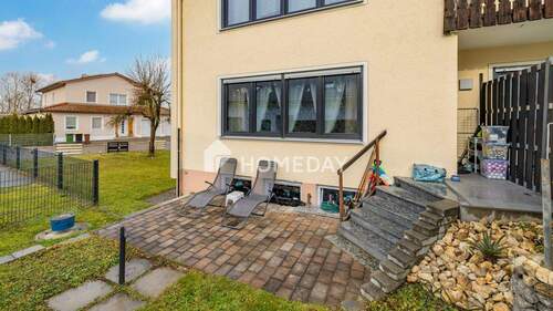 Terrasse 2 - Etagenwohnung mit 60,00 m&sup2; in Manching (EG rechts) zum Kaufen