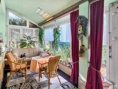 Wintergarten (Hauptgebäude) - 7 Zimmer Einfamilienhaus in Rosenthal am Rennsteig